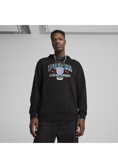 Puma Sports Legacy Erkek Siyah Sweatshirt 629629 Siyah
