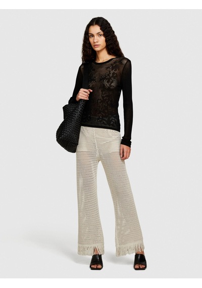 Sisley Viskoz Karışımlı Örgü Motifli Saçak Paça Coulotte Pantolon Kadın Gri Pantolon - 324p196pmf008 Bej Sisley Viskoz Karışımlı Örgü Motifli Saçak Paça Coulotte Pantolon Kadın Gri Pantolon - 324p196pmf008 Bej