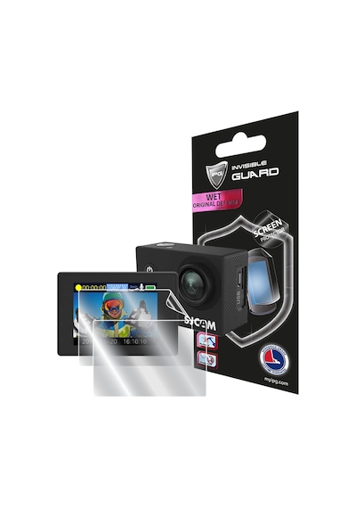 Sjcam SJ4000 Air Aksiyon Kamera ile uyumlu IPG Ekran Koruyucu (2 Adet)