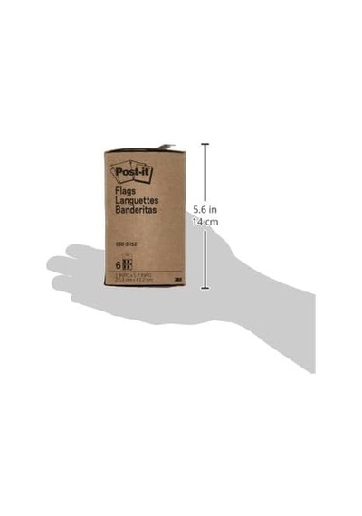Post-it Mesaj "sign Here" Bayrakları Değer Paketi, 50/dispenser, 12 Dispenser/paket, 1" Geniş, Sarı 680-sh12 Diğer