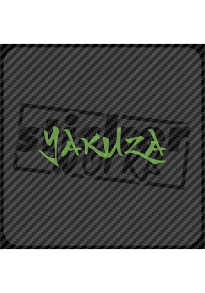 Yakuza Hologram Sticker Yeşil