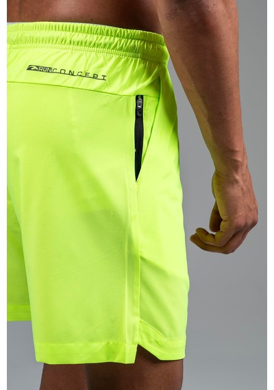 Maraton Regular Erkek Şort Neon Yeşil- Şort Neon Yeşil-