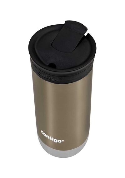 Contigo Huron Pro Snapseal Termos Bardak 470 ML - Latte Kahverengi