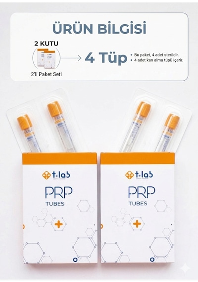 T-lab Orijinal Prp Tüpü 2 Paket 4 Tüp