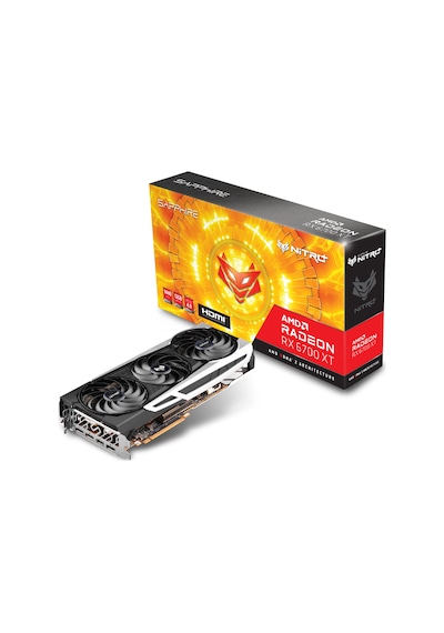 Sapphire AMD Radeon RX 6700 XT Nitro+ 11306-01-20G 12 GB GDDR6 192 Bit Ekran Kartı