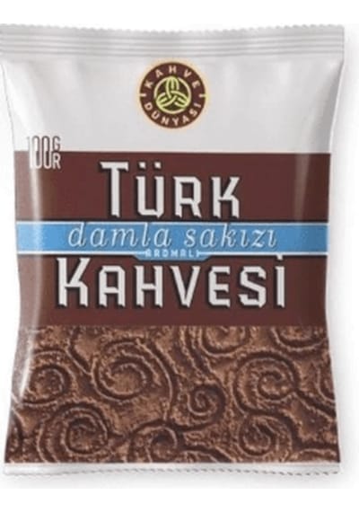 Kahve Dünyası Damla Sakızı Aromalı Türk Kahvesi 100 G