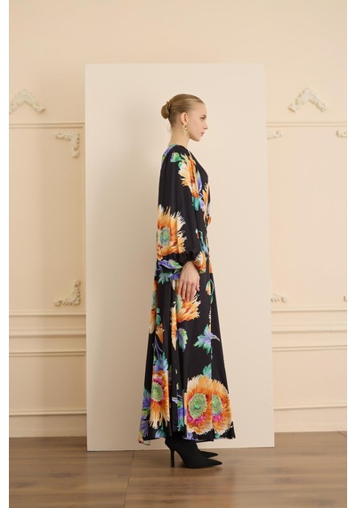 Senna Azalea Dress Nar Çiçeği Nar Çiçeği