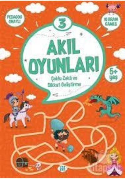 Akıl Oyunları 3 5+Yaş - Dokuz Yayınları