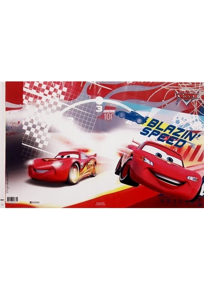 Cars Hazır Kaplık A-4 Defter 3 Lü
