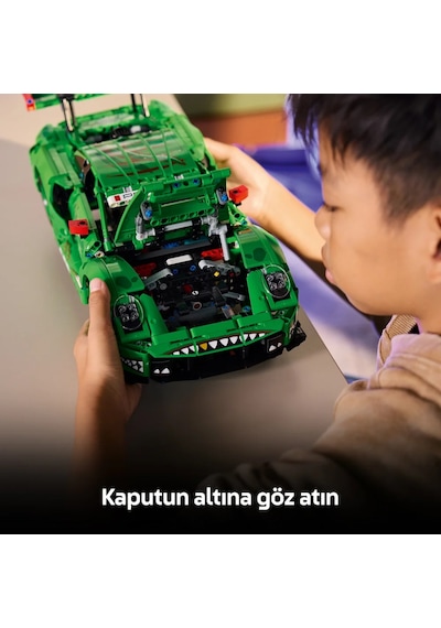 LEGO® Technic™ Porsche 911 GT3 R REXY AO Racing Araba 42224 – 11 Yaş ve Üzeri Çocuklar için Yaratıcı Oyuncak Yapım Seti(1313Parça)