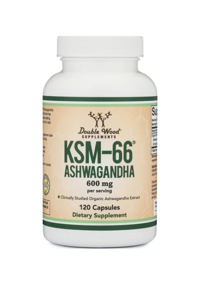 Double Wood Ksm-66 600mg 120 Capsul.usa. Aromasız