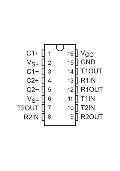 Xl232Z Soıc-16 Smd Entegre Max232 Uyumlui