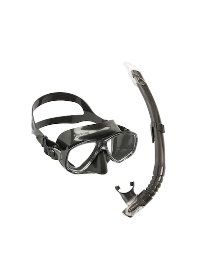 Cressi Marea+gamma Black Yetişkin Maske Şnorkel Seti Tek Renk