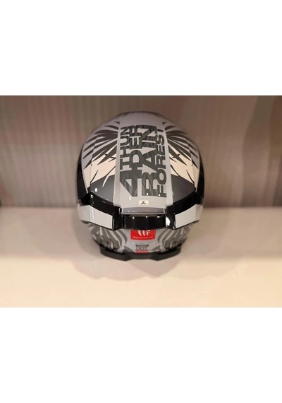 Mt Helmets Thunder 4 Sv Rainforest C2 Motosiklet Kaskı Parlak Gri
