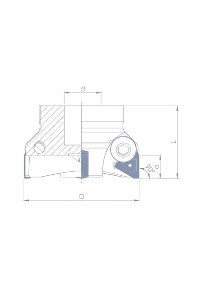 Fett Vrf90-tp22-d0125-d40-z06 Vorgen Freze Takımı