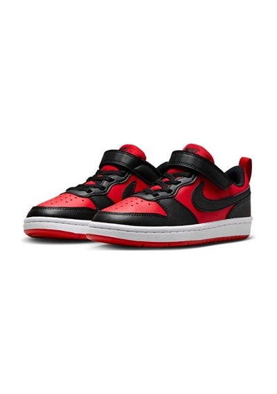 Nike Court Borough Low Recraft Ps Kırmızı Erkek Çocuk Günlük Spor Ayakkabı Dv5457-600