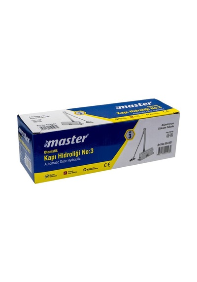 Master 504401 Otomatk Kapı Hidroliği, İtme Yayı No:3 40-65 Kg