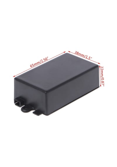 Plastik Elektronik Proje Kutusu 65 x 38 x 22mm Devre Prototip