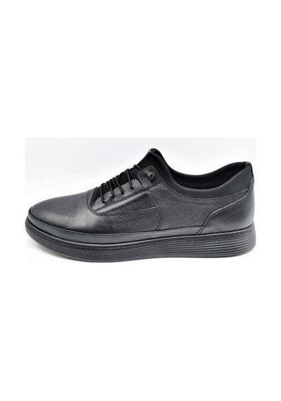 King Shoes 4390 Siyah Büyük Numara Rahat Erkek Ayakkabı