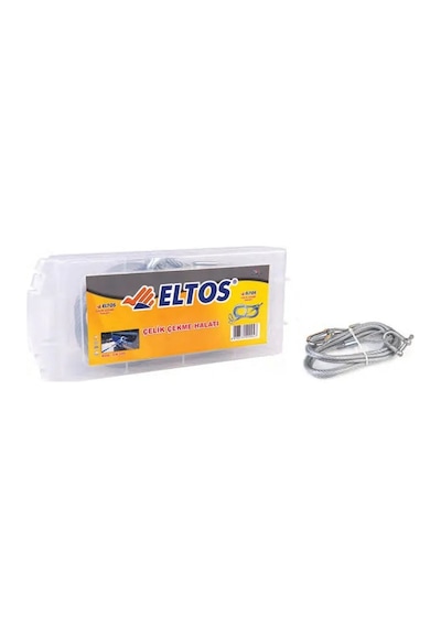 Eltos Çelik Çekme Halatı 6-8 Mm 3,5 Mt Çok Renkli