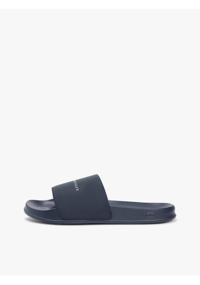 Tommy Hilfiger Core Tommy Hılfıger Pool Slıde Erkek Mavi Terlik - Fm0fm05799