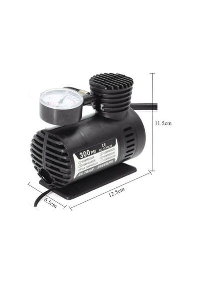 Sepetinegelsin Taşınabilir Oto Hava Kompresörü Çakmaklık İle Çalışır 12v 300 Psi