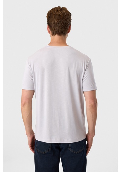 Back And Bond Regular Fit Gri Basic Tişört