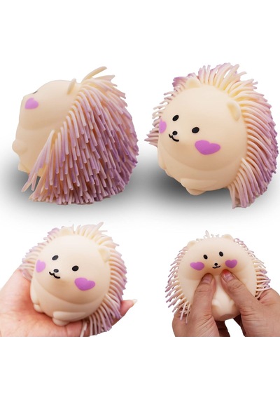 Sevimli Kirpi Squishy Renkli Yumuşak Stres Atıcı Squishy - 1 Adet