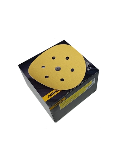 Mırka Gold 150Mm Cırtlı Zımpara P220 (100 Adet)