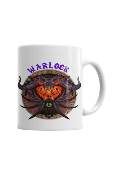 Wow Warlock Kupa Bardak Porselen Karışık