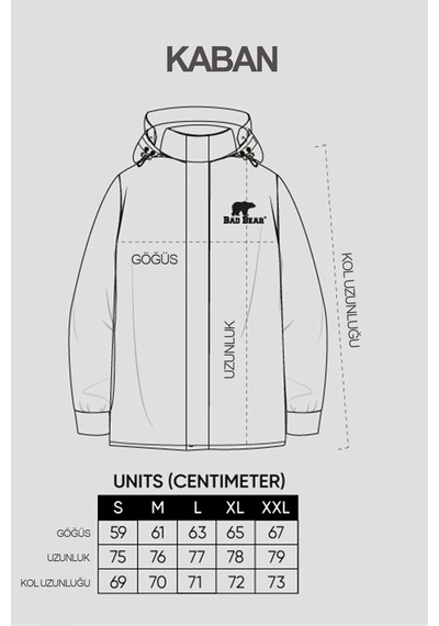 Bad Bear Rex Jacket Erkek Ceket Siyah