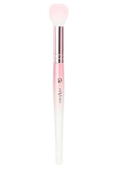 Tr Devobis Precision Face Brush - Hassas Yüz Fırçası Ve Smooth Finish Face Powder No: 201