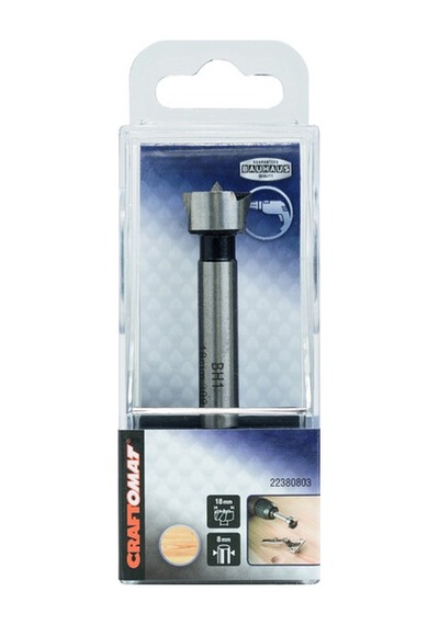 Craftomat Selfcut Matkap Ucu 18 Mm