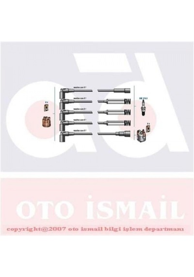 Depomıx Buji Kablo Tk Metal Tüplü Vectra A 1.8 İe 93-95