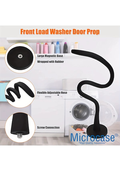 Microcase Manyetik Mıknatıslı Çamaşır Makinası Kapak Sabitleyici Tutucu Beyaz - Al5305 Beyaz