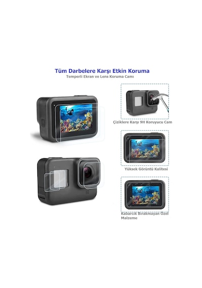 Gopro Hero 8 Başlangıç Aksesuar Seti-