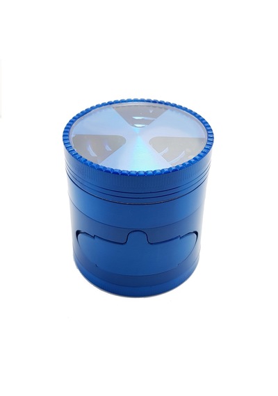 Çekmeceli 60 MM Mavi Grinder Herbal Parçalayıcı  Pz38mv