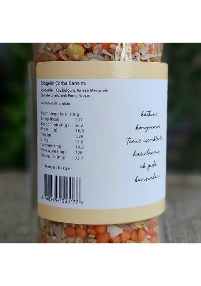 Og Ezogelin Çorba Karışımı +9 Ay 180 Gr