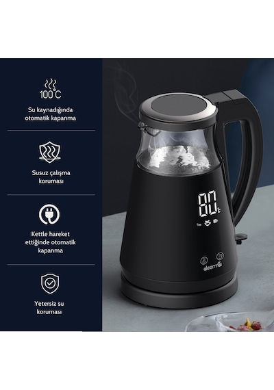 Deerma DEM-SH90W 1.7 L Dijital Isı Ayarlı Kettle