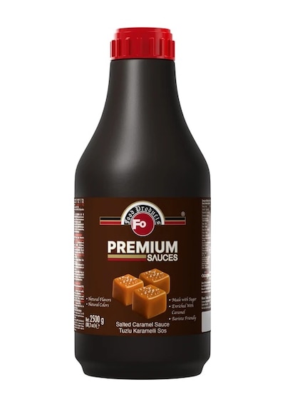 Fo Tuzlu Karamelli Premium Sos 2,5 Kg Pompa Hediyeli
