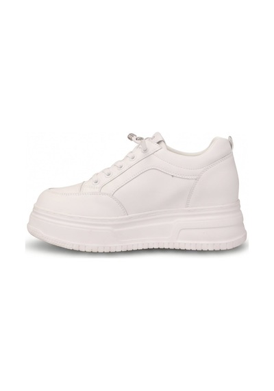 Ayakkabı Fuarı Elit Hml262-1174 Kadın Klasik Sneaker Beyaz