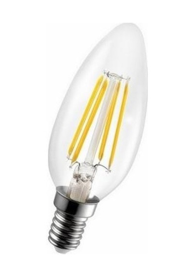 Rustik 4w E14 Gün Işığı Led Buji Ampul 6'lı Paket