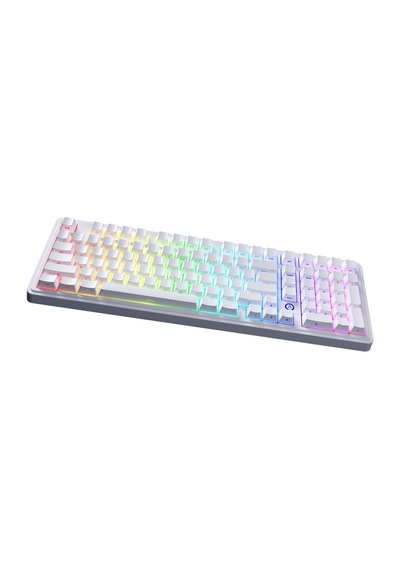 Ajazz Ak980 Max V2 8000 Hz Manyetik Rgb Oyuncu Klavyesi Beyaz Meow Meow