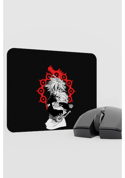 Nanatsu No Taizai Anime V2 - 22x18 Gaming Kauçuk Kaymaz Taban Mouse Pad Fare Altlığı