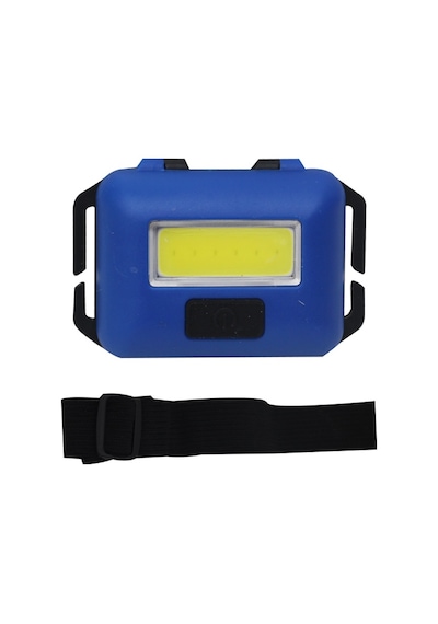 Powermaster Mini Kafa Lambası 3 Watt Cob Aydınlatma Mavi