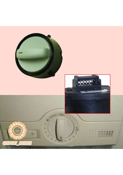 Volkswagen Golf 4 Sunroof - Sanruf Açma Düğmesi 1997-2004 bej