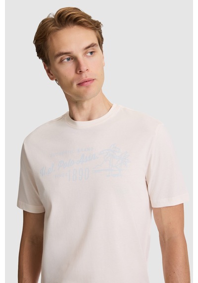 U.S. Polo Assn. U.s. Polo Assn. Erkek Krem Tişört 50327202-vr071