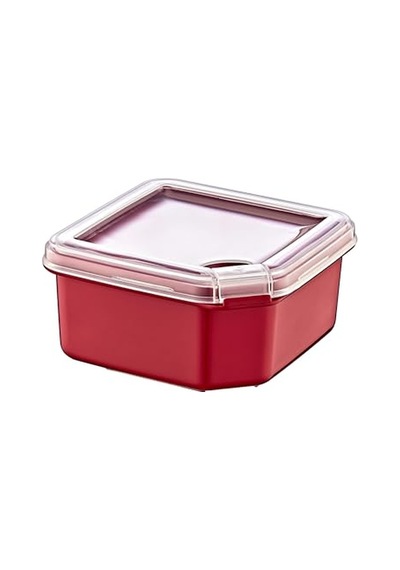 Smartware Q-box Saklama Kabı 1000 Ml Carmen Kırmızı 0