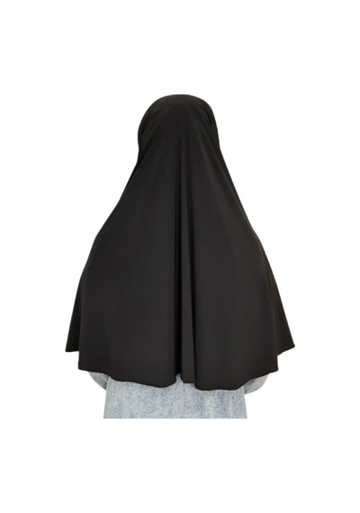 Moda Mevsimi Pratik Sandy Hazır Eşarp Namaz Örtüsü Siyah
