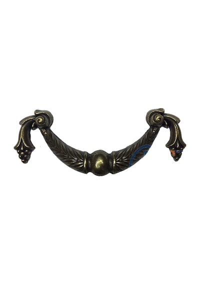 Dekoratif Zamak Üzümlü Kulp - 64mm, Antik, 1 Adet Diğer